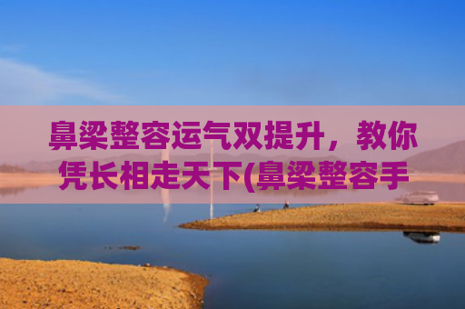 鼻梁整容运气双提升，教你凭长相走天下(鼻梁整容手术价格)