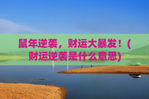 鼠年逆袭，财运大暴发！(财运逆袭是什么意思)
