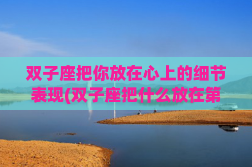 双子座把你放在心上的细节表现(双子座把什么放在第一位)