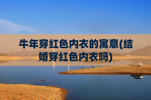 牛年穿红色内衣的寓意(结婚穿红色内衣吗)