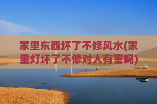 家里东西坏了不修风水(家里灯坏了不修对人有害吗) 家里东西坏了不修风水(家里灯坏了不修对人有害吗)