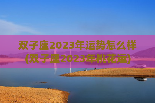 双子座2023年运势怎么样(双子座2023年桃花运)