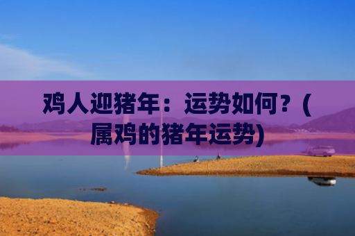 鸡人迎猪年：运势如何？(属鸡的猪年运势)
