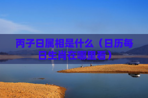 丙子日属相是什么（日历每日生肖在哪里看）