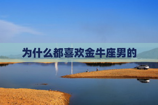 为什么都喜欢金牛座男的