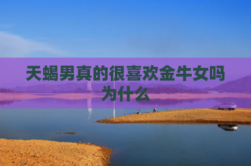 天蝎男真的很喜欢金牛女吗为什么