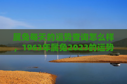 属兔每天的运势查询怎么样，1963年属兔2023的运势