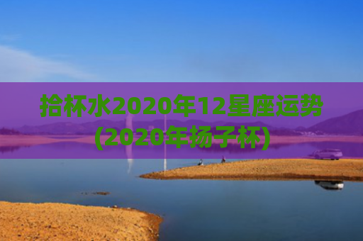 拾杯水2020年12星座运势(2020年扬子杯)