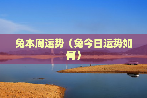 兔本周运势（兔今日运势如何）