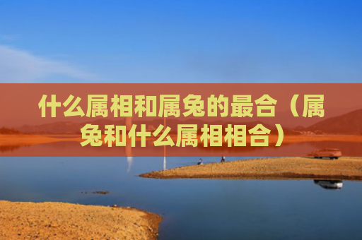什么属相和属兔的最合（属兔和什么属相相合）