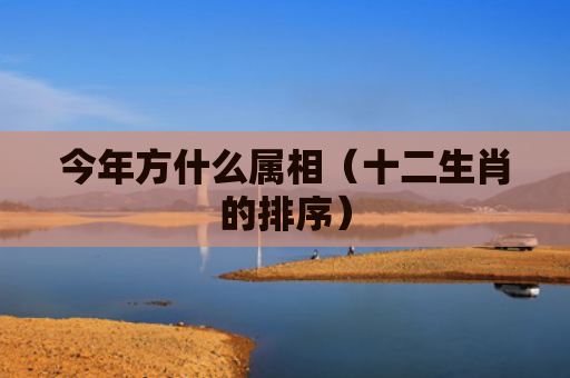 今年方什么属相（十二生肖的排序）