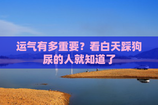 运气有多重要？看白天踩狗尿的人就知道了