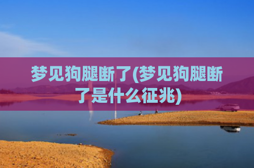 梦见狗腿断了(梦见狗腿断了是什么征兆)