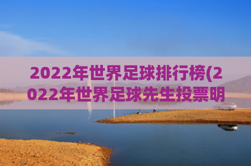 2022年世界足球排行榜(2022年世界足球先生投票明细)