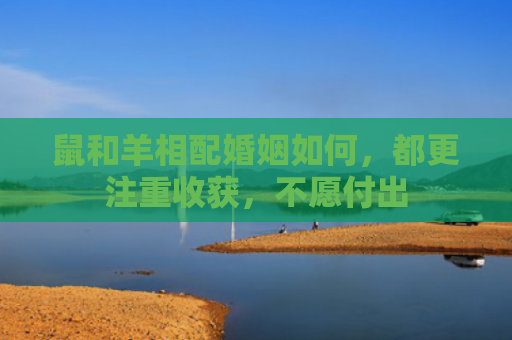 鼠和羊相配婚姻如何，都更注重收获，不愿付出