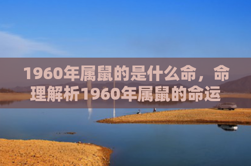 1960年属鼠的是什么命，命理解析1960年属鼠的命运