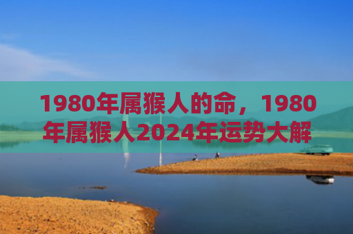 1980年属猴人的命，1980年属猴人2024年运势大解析