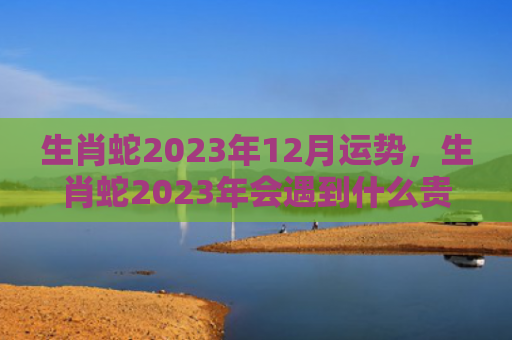 生肖蛇2023年12月运势，生肖蛇2023年会遇到什么贵人