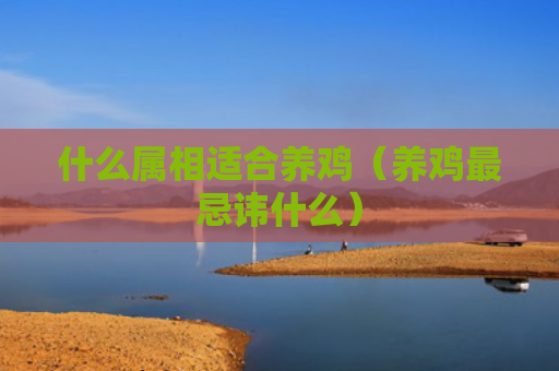 什么属相适合养鸡（养鸡最忌讳什么）