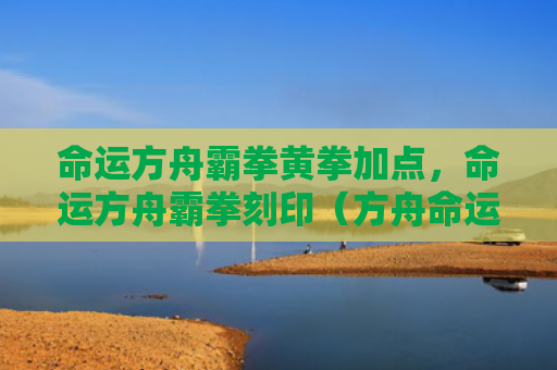 命运方舟霸拳黄拳加点，命运方舟霸拳刻印（方舟命运刻印）