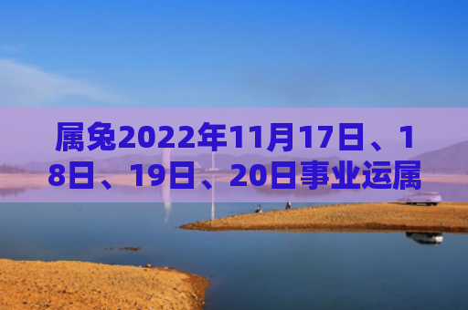 属兔2022年11月17日、18日、19日、20日事业运属兔事业运