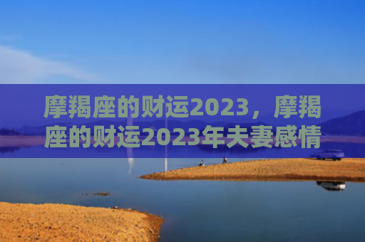 摩羯座的财运2023，摩羯座的财运2023年夫妻感情?