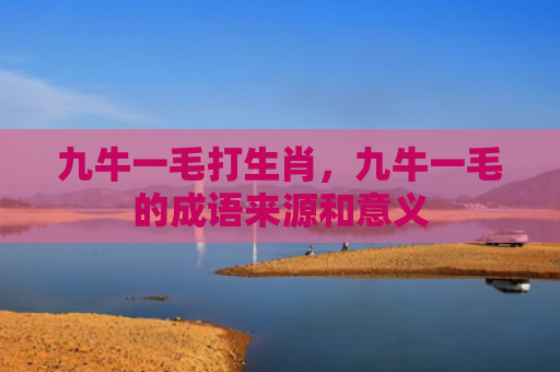 九牛一毛打生肖，九牛一毛的成语来源和意义