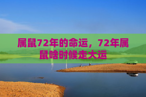 属鼠72年的命运，72年属鼠啥时候走大运