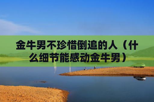 金牛男不珍惜倒追的人（什么细节能感动金牛男）