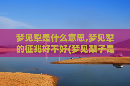 梦见犁是什么意思,梦见犁的征兆好不好(梦见梨子是什么意思)