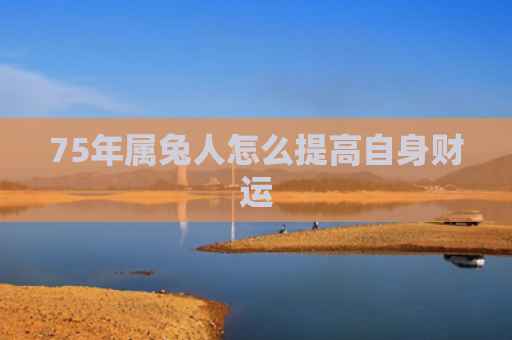 75年属兔人怎么提高自身财运