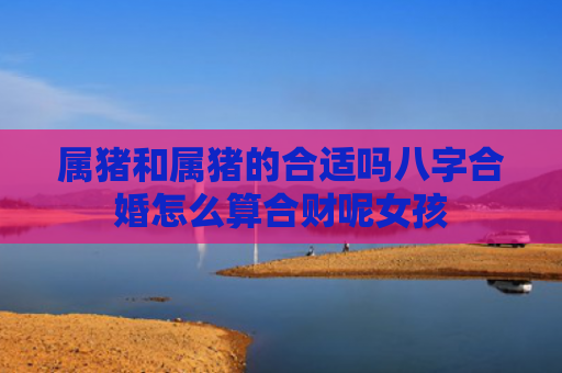 属猪和属猪的合适吗八字合婚怎么算合财呢女孩