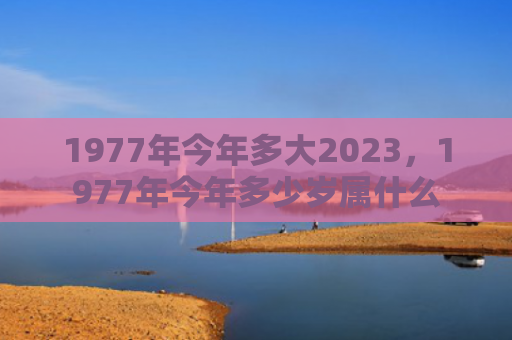1977年今年多大2023，1977年今年多少岁属什么