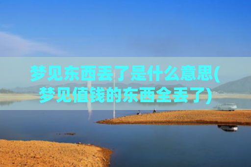 梦见东西丢了是什么意思(梦见值钱的东西全丢了)
