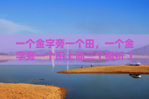 一个金字旁一个田，一个金字旁一个田上面三个撇折（一个金字旁一个田三个）