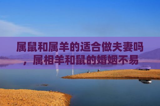 属鼠和属羊的适合做夫妻吗，属相羊和鼠的婚姻不易