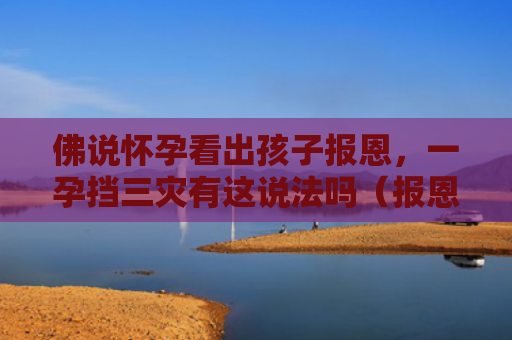 佛说怀孕看出孩子报恩，一孕挡三灾有这说法吗（报恩佛说怀孕）