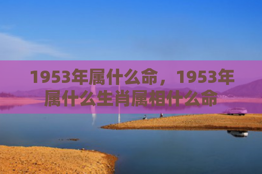 1953年属什么命，1953年属什么生肖属相什么命