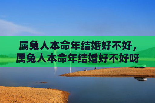 属兔人本命年结婚好不好，属兔人本命年结婚好不好呀