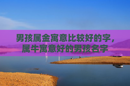 男孩属金寓意比较好的字，属牛寓意好的男孩名字