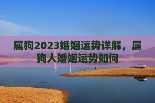 属狗2023婚姻运势详解，属狗人婚姻运势如何