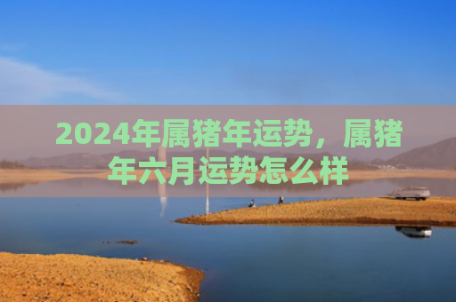 2024年属猪年运势，属猪年六月运势怎么样
