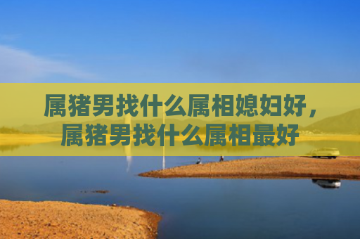 属猪男找什么属相媳妇好，属猪男找什么属相最好