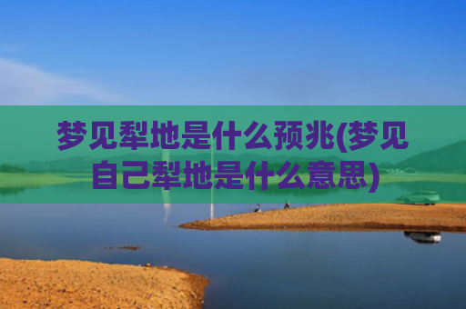 梦见犁地是什么预兆(梦见自己犁地是什么意思)