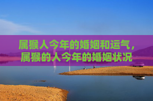 属猴人今年的婚姻和运气，属猴的人今年的婚姻状况