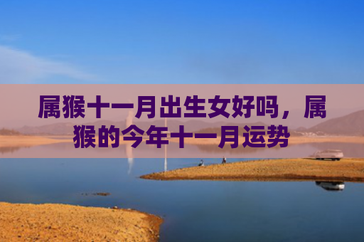 属猴十一月出生女好吗，属猴的今年十一月运势