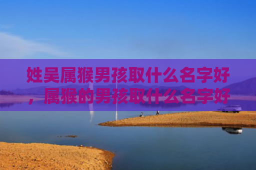 姓吴属猴男孩取什么名字好，属猴的男孩取什么名字好缺木