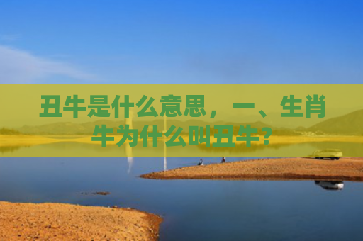 丑牛是什么意思，一、生肖牛为什么叫丑牛？