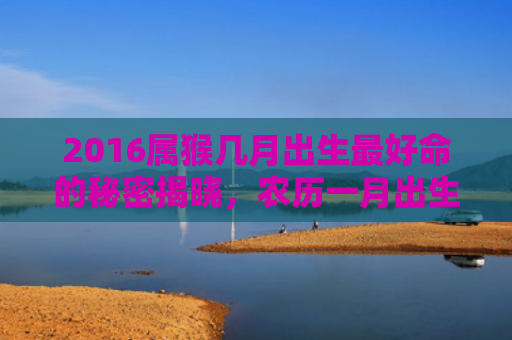 2016属猴几月出生最好命的秘密揭晓，农历一月出生的属猴人好命