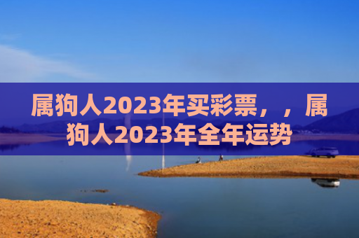 属狗人2023年买彩票，，属狗人2023年全年运势